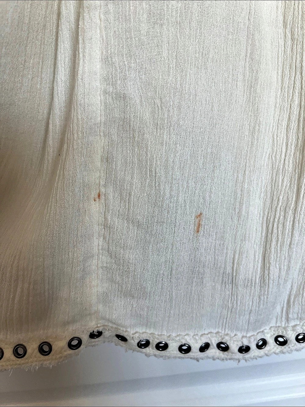 Denim & Supply Ralph Lauren Grommet Peasant Top Size M - Picture 3 of 7